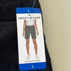 DKNY Jeans Black Comfort Stretch Shorts